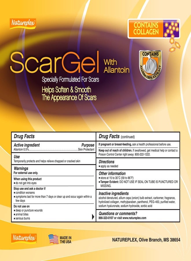 Natureplex Scar Gel 1.25 oz (6 Pack) – Clinically Proven Formula for Old & New Scars – Reduces Appearance of Scars from Surgery, Burns, Acne, Injury & Stretch Marks - Image 5