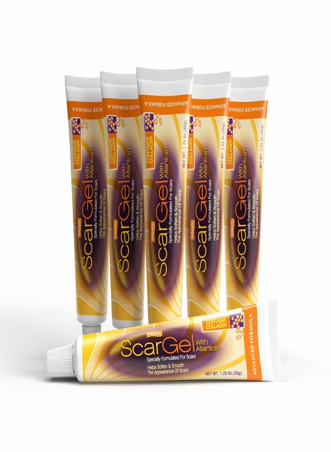 Natureplex Scar Gel 1.25 oz (6 Pack) – Clinically Proven Formula for Old & New Scars – Reduces Appearance of Scars from Surgery, Burns, Acne, Injury & Stretch Marks - Image 1