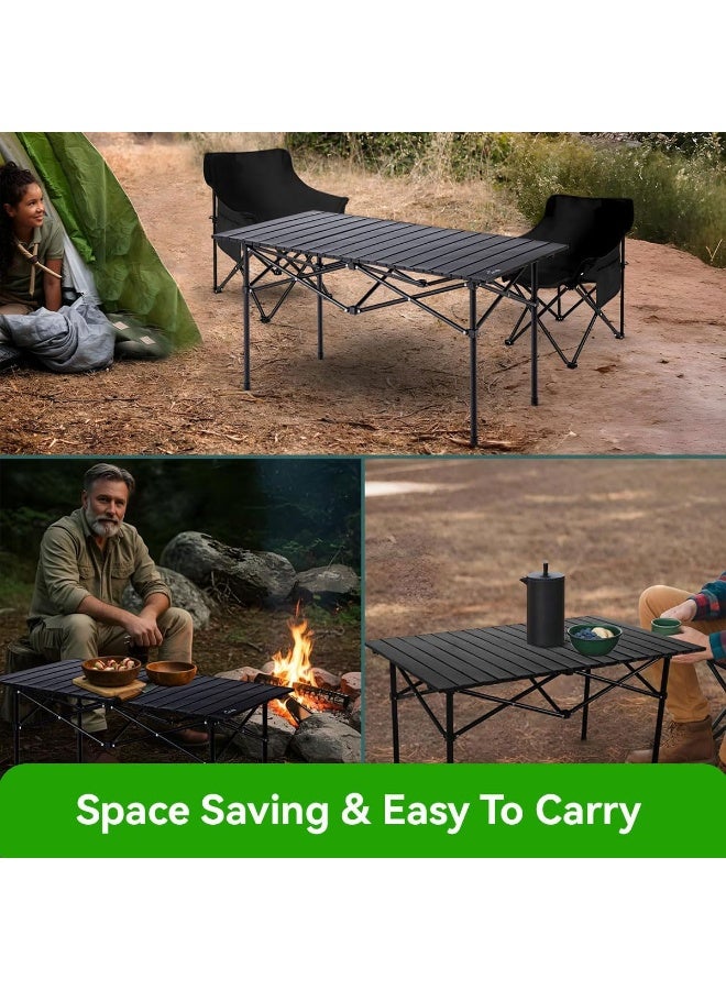 Portable Outdoor Folding Camping Table - Image 4