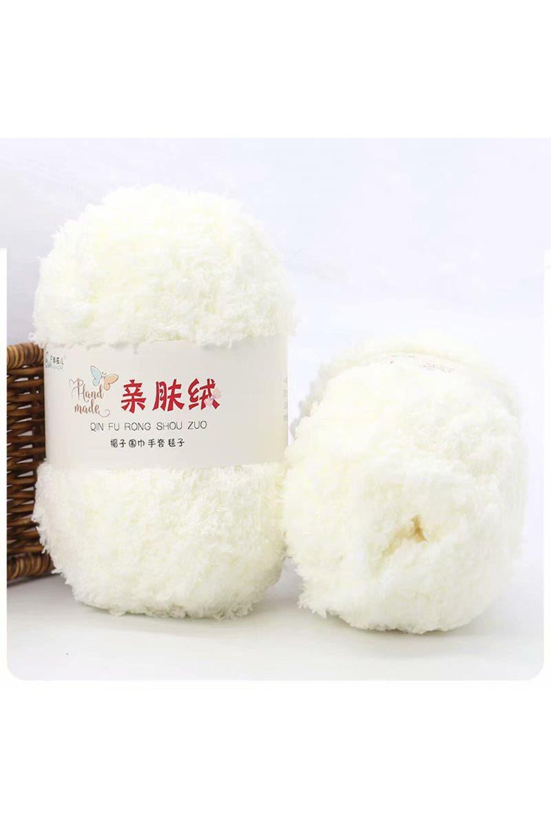 1473398 50g/Bundle Chenille Yarn Soft Thin Coral Velvet Towel Threads For Knitting Crochet Yarn Hand