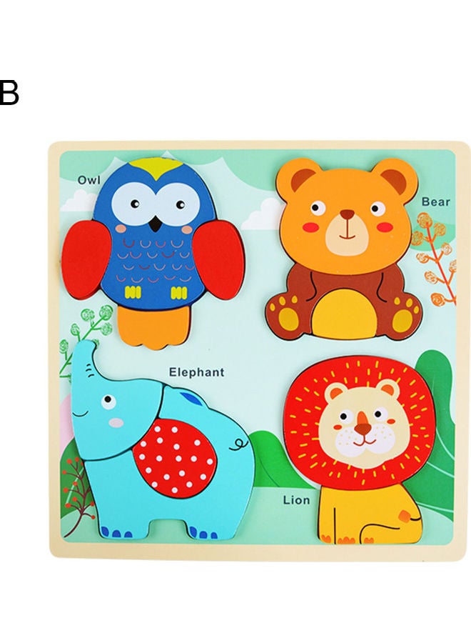Wooden Animals Stitching Puzzles Set - Image 1