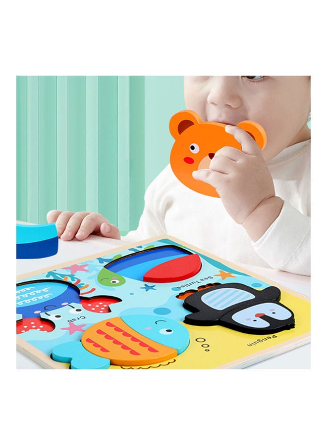 Wooden Animals Stitching Puzzles Set - Image 4