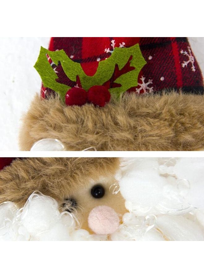 2-Piece Snowman Bottle Bag Tree Top Decoration Multicolour - Image 3