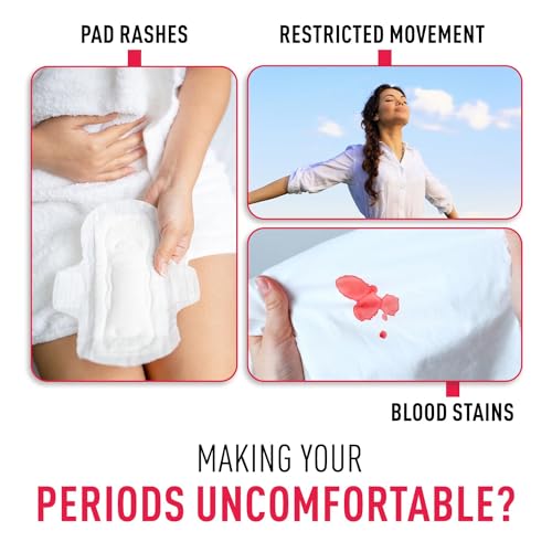 Sirona Reusable Menstrual Cup for Women - Large with pH Balanced Intimate Hygiene Wipes - 10 Wipes - Image 5