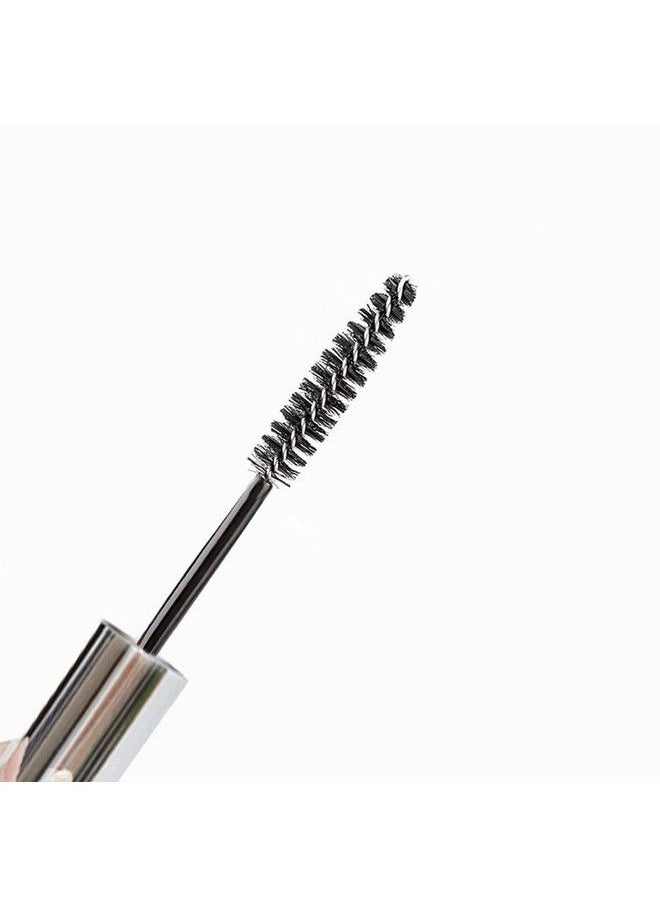 Vinayakart - 2 Pcs 10Ml Empty Mascara Tubes Wand Portable Cream Container Bottle Ideal Kit For Diy Cosmetics Castor Oil Travel With 2 Rubber Inserts Silver - Image 1
