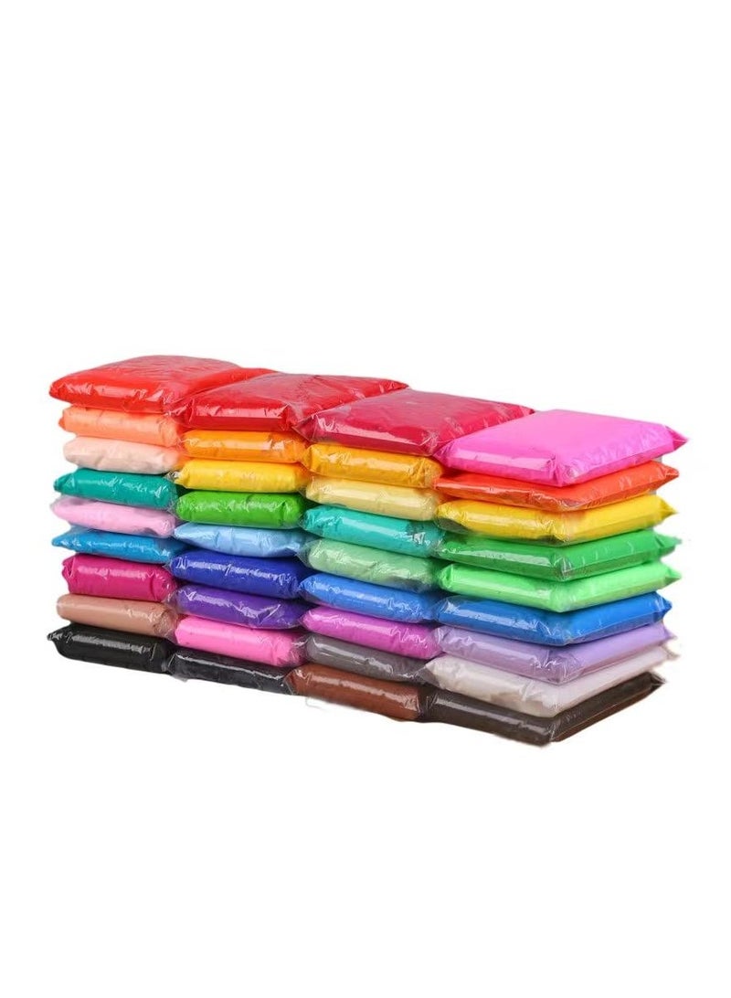 Set of 48 Colors Super Light Air Dry Clay Ultra Light Clay Modeling Creative Art DIY Crafts For Kids - Image 2