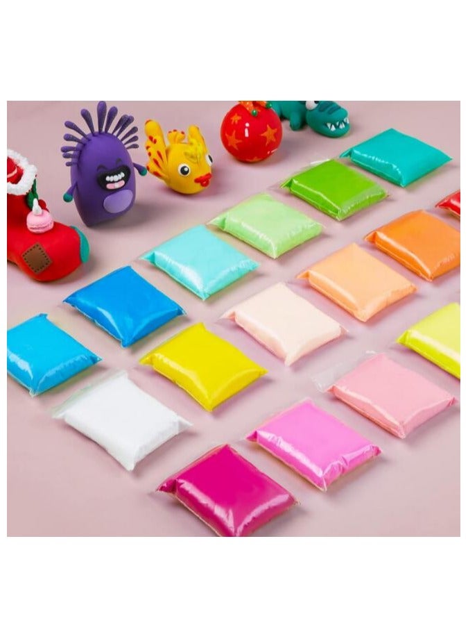 Set of 48 Colors Super Light Air Dry Clay Ultra Light Clay Modeling Creative Art DIY Crafts For Kids - Image 3