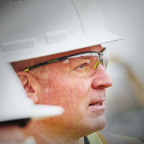 HexArmor VS250 Safety Glasses| Clear TruShield-S Lens | Anti-Fog | ANSI Z87+ | 100% UV Protected - Image 5