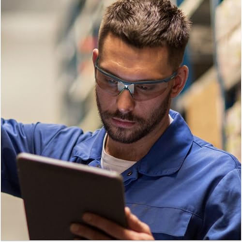 HexArmor VS250 Safety Glasses| Clear TruShield-S Lens | Anti-Fog | ANSI Z87+ | 100% UV Protected - Image 3