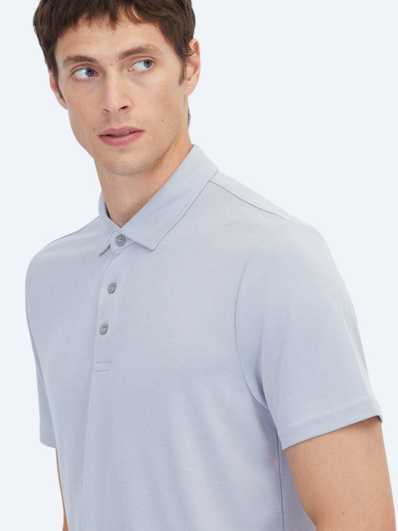Kip Purple Plain T-Shirt - Image 4