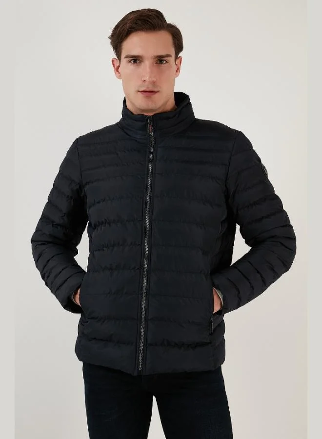 Buratti  Buratti Stand Collar Zip-Up Pocket Slim Fit Puffer Jacket Men's JACKET 649002 for Men | Best Price UAE