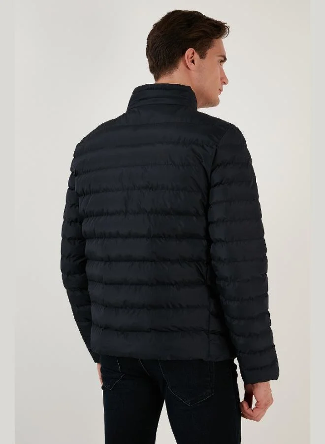 Buratti  Buratti Stand Collar Zip-Up Pocket Slim Fit Puffer Jacket Men's JACKET 649002 for Men | Best Price UAE