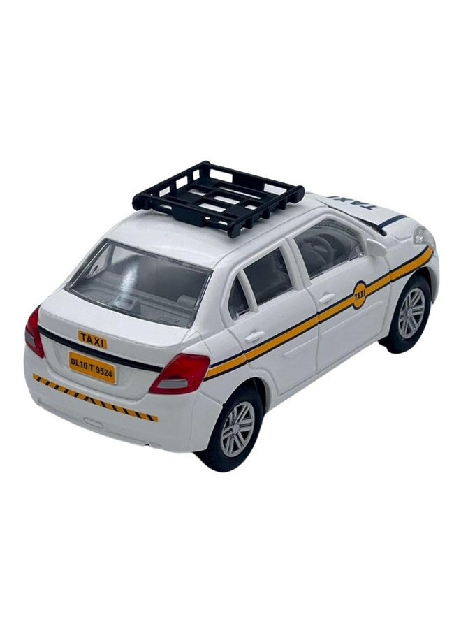 Sheel Kid Dezir Taxi Toy With Pull-Back Action And Door Openable,Ola Uber Swift Model Cab Toy Car Multicolor - Image 2