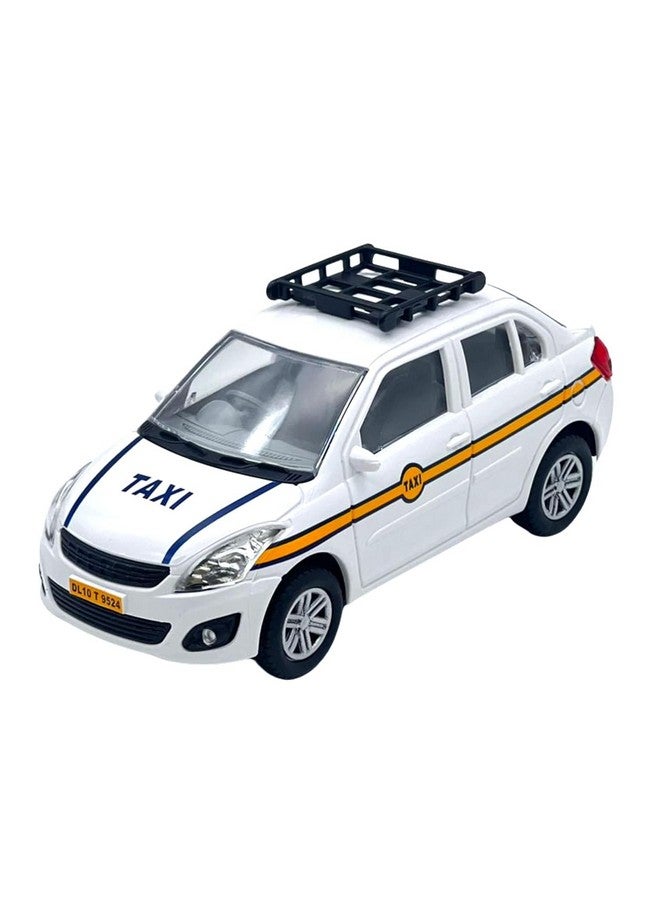 Sheel Kid Dezir Taxi Toy With Pull-Back Action And Door Openable,Ola Uber Swift Model Cab Toy Car Multicolor - Image 3