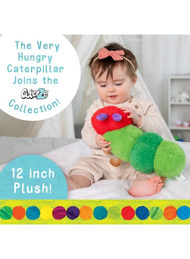 Kids Preferred KIDS PREFERRED Eric Carle Very Hungry Caterpillar Cuteeze Extra Soft Plush Stuffed Animal Toy for Baby and Toddler Boys and Girls - 12 Inch Size  - Image 2