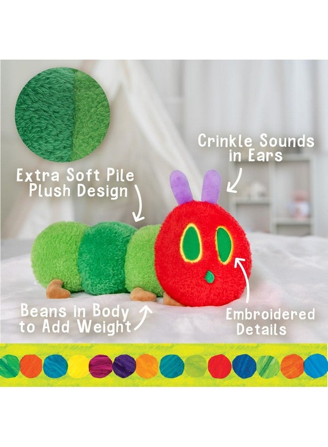 Kids Preferred KIDS PREFERRED Eric Carle Very Hungry Caterpillar Cuteeze Extra Soft Plush Stuffed Animal Toy for Baby and Toddler Boys and Girls - 12 Inch Size  - Image 3