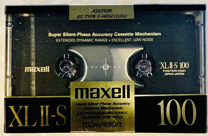 Maxell Gold Audio Cassette, 100 Minutes, 1 Count - Image 1
