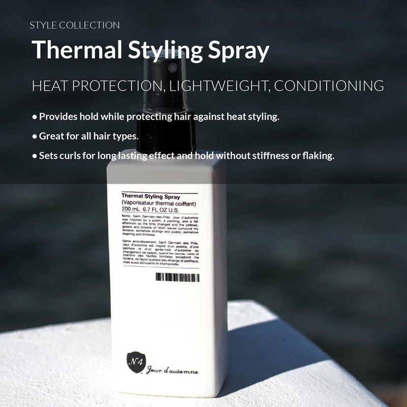 Number 4 Heat Protectant for Hair, Thermal Styling Spray, Blow Dry Spray, 6.7 oz - Image 3