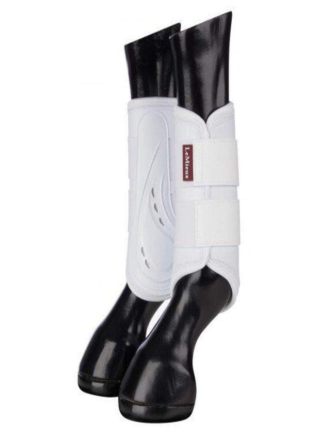 LeMieux ProShell Brushing Horse Boots - Protective Gear and Training Equipment - Equine Boots, Wraps & Accessories (Black - Medium) - Image 2
