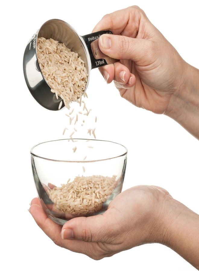Hudson Essentials Stainless Steel Measuring Cups Set (6 Piece Set) - Image 5