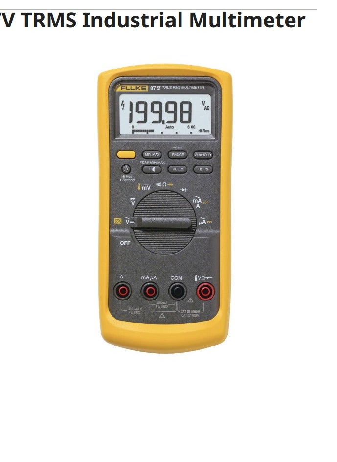 FLUKE 87V/Eur  Industrial Digital Multimeter 