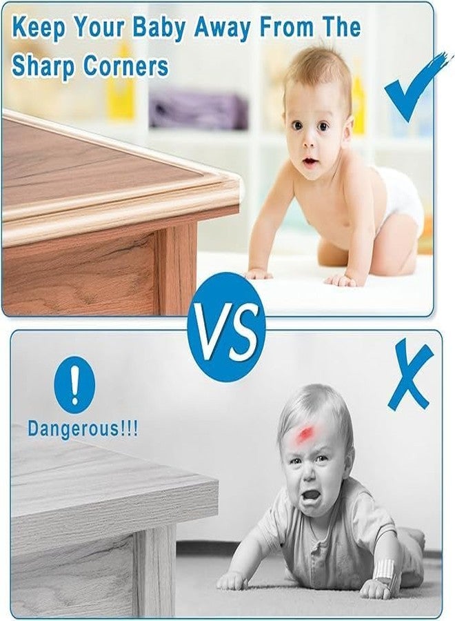 Riddhin 2 Meter Baby Safety Edge Protector Strip - Soft Silicone Corner Guard for Furniture, Desks & Sharp Edges - Childproofing Cushion for Kids & Toddlers, Durable & Flexible - Image 2