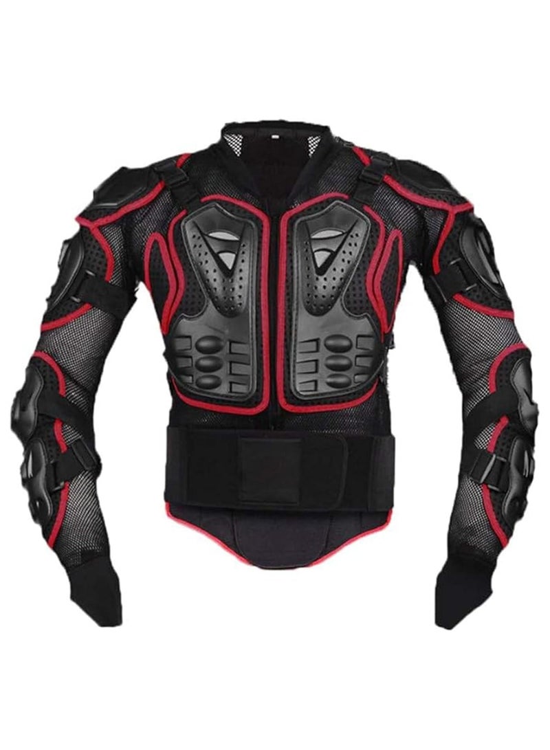 NANAO Motorcycle Jacket Men Motorcycle Armor Motocross Racing Protective Gear,Sports Off-Road Armor-Anti-Fall,Guard Shirt Jacket 3XL - Image 1
