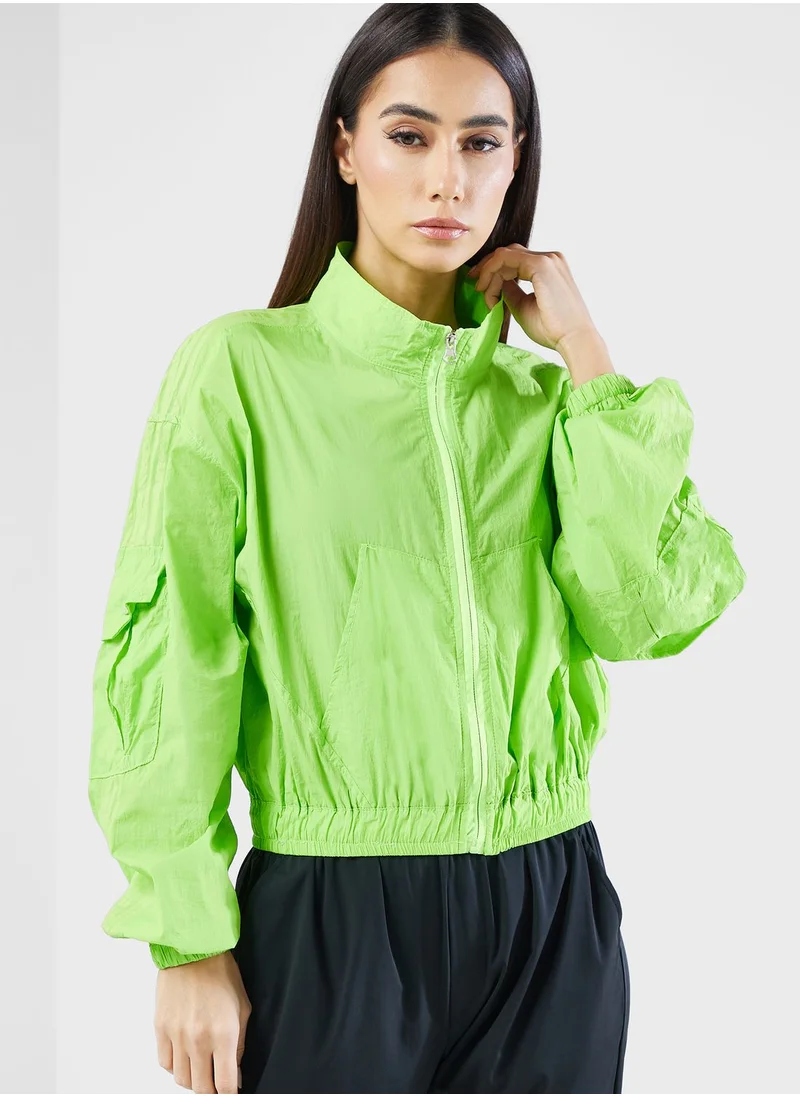 FRWD Cropped Pocket Detail Jacket