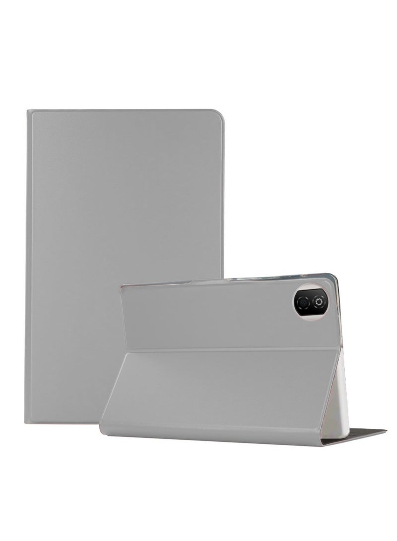 جيماكس غطاء واقٍ لهاتف Honor Pad X7 2025 بحجم 8.7 بوصة مصنوع من جلد PU مع إغلاق مغناطيسي (TCFPSR) - رمادي - Image 1