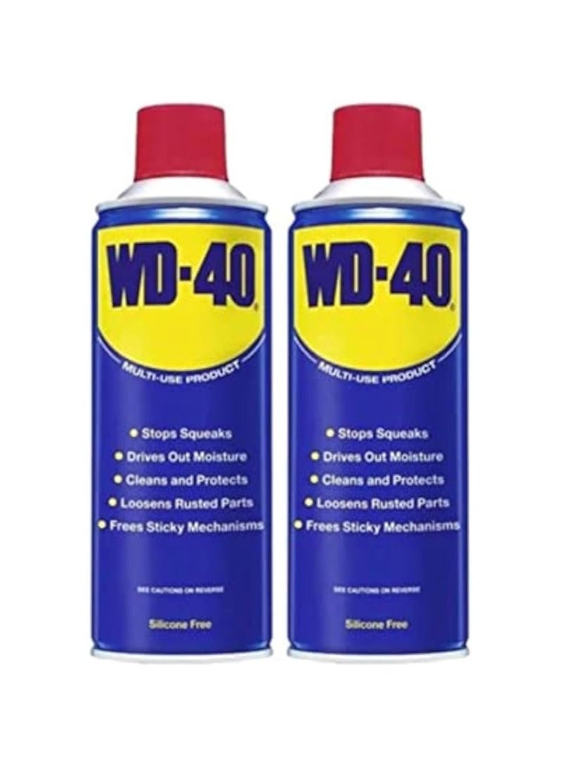 WD-40 2 Pcs WD-40 Multi-Use Product Spray – Lubricates, Protects, Cleans & Prevents Rust - Image 3