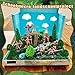LEBERY Native American Figurines Set 43 Pcs Plastic Miniature Indian Figure Toys Indian Figurines for Kids Includes Moss Trees Sand Stones Indians Action Figures for Projects Diorama Decor Birthday Gift - Image 4