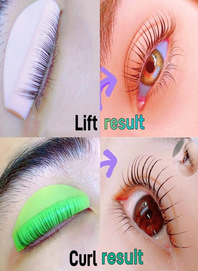 ICONSIAM Lash Lift Shields C Curl 8 Size Lifting Pad Rapid Eyelash Shield 2 Curl Version Shiny Perm Rods Make Eyes Extreme Curl and Natural Lifts Flexible Pads Round Rod Elastic Lami Perming Roller - Image 4