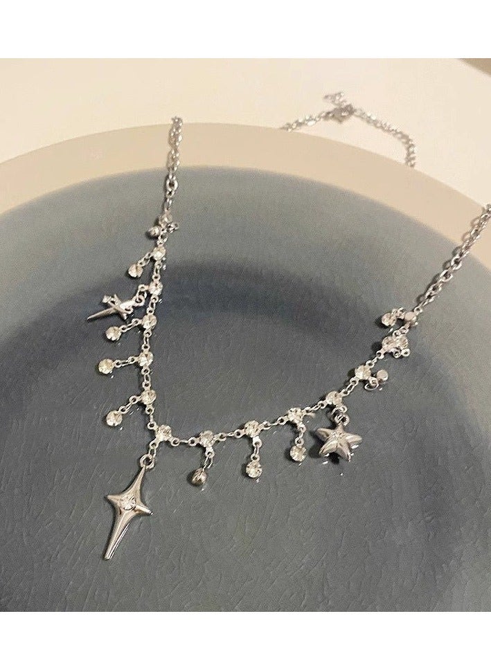 Goolsky قلادة باندل زيركون للنساء - سلسلة عصرية رقيقة على عظمة الترقوة، قلادة تشوكر مستوحاة من المصممين، - Image 4