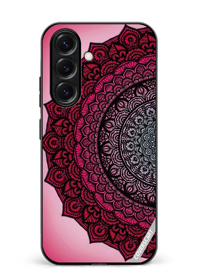 VR CREATIVE Protective Case Cover For Samsung Galaxy S25 Plus Mandala Design Multicolour