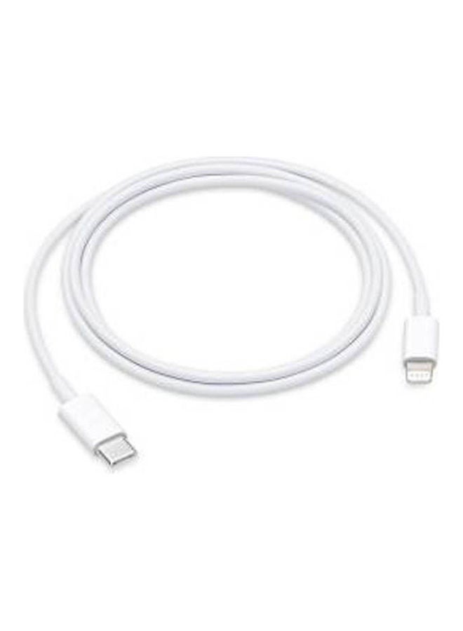 كابل شحن USB-C بطول متر واحد أبيض
