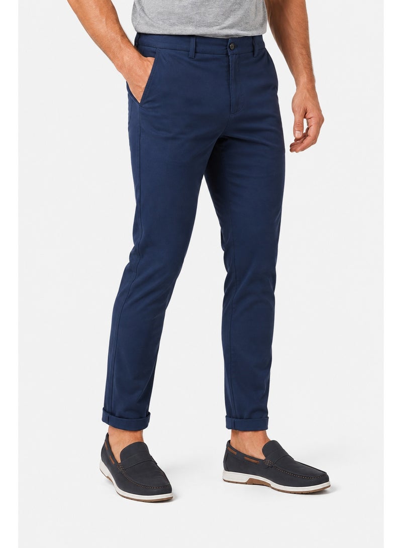 WHITE RABBIT BiTone Plaids Fashionable Slim Pants - Image 3