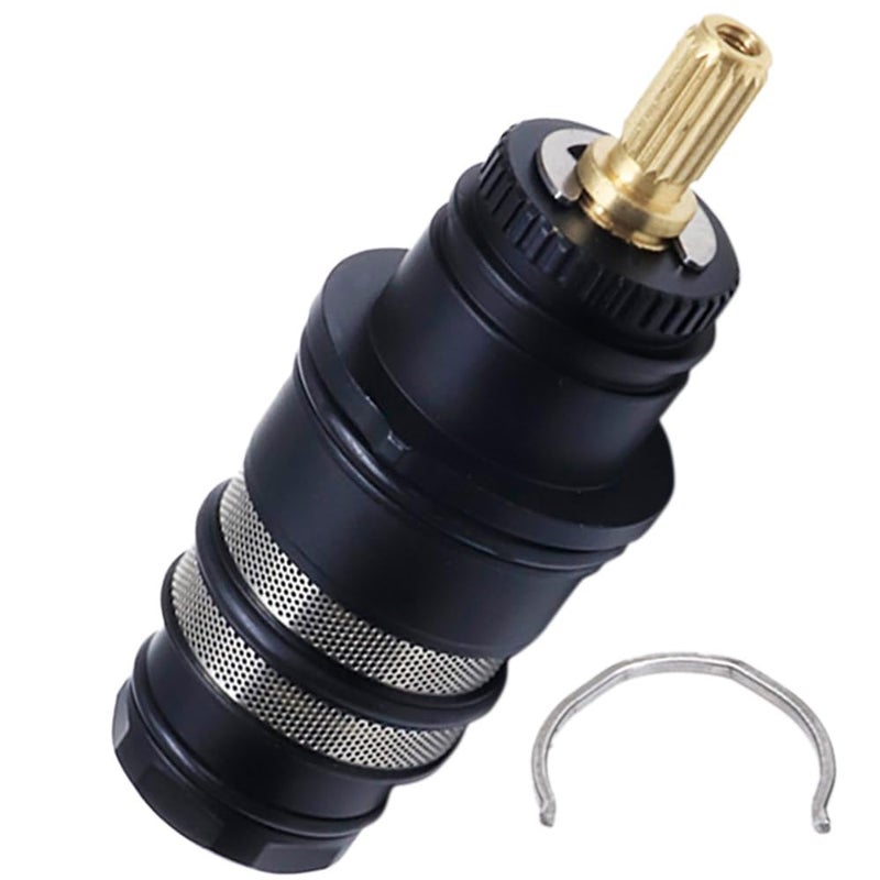 hansengroe Thermostatic Shower Cartridge Replacement Parts Kit Compatible with Hansgrohe 98282000 Shower Bathroom Faucet Thermostatic Filter Vavle Core Chrome - Image 2