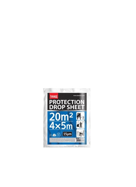Beorol Protection Drop Sheet 4x5Mtrs 15mic F4x5M15