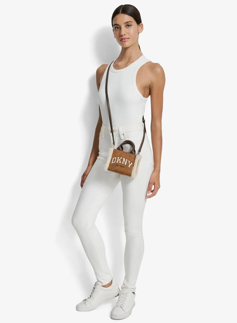 DKNY Hadlee Mini Logo Detail Top Handle Tote