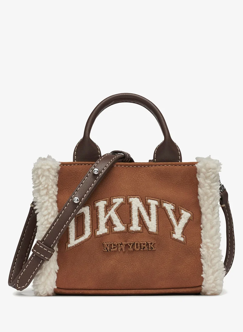 Hadlee Mini Logo Detail Top Handle Tote