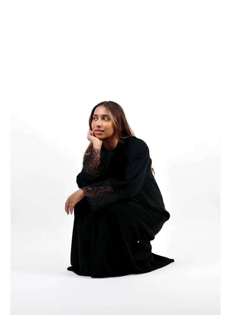 JAMEELA  Calligraphy Heritage Abaya Set for Women | Best Price UAE