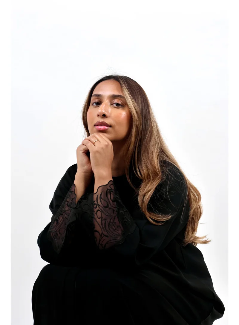 Calligraphy Heritage Abaya Set