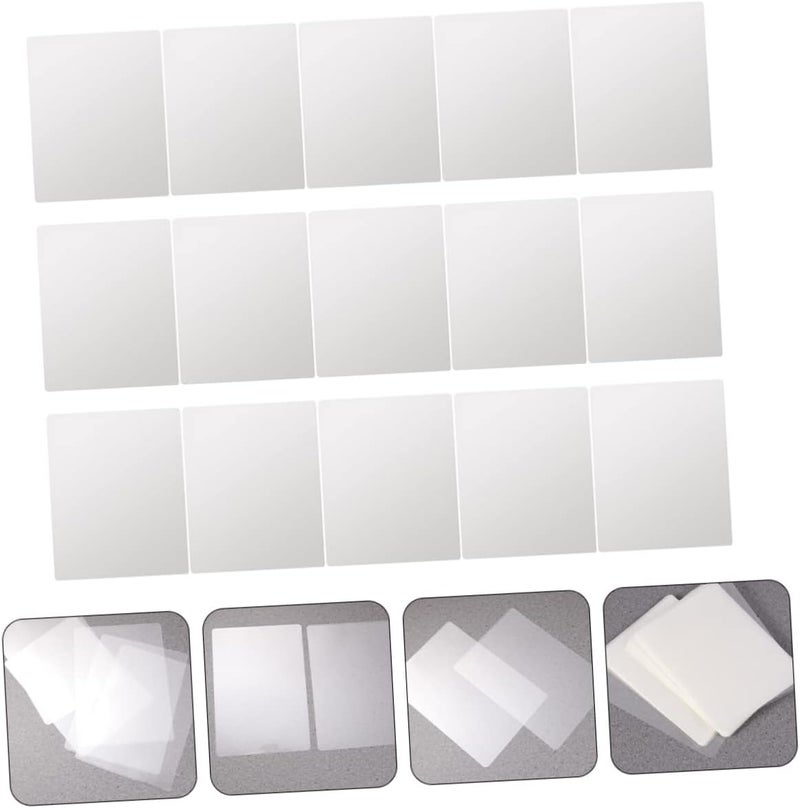 300pcs Protective Plastic Films Waterproof Laminating Sheets for Documents Photos Cards Easy to Use - Image 4