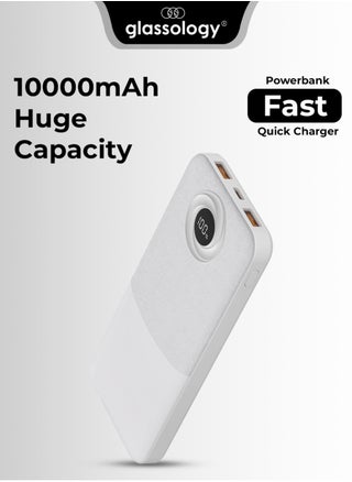 10000mAh Powerbank with PD 20W + QC 22.5W Fast Charging, Dual USB Output, and Digital Display (White) - pzsku/Z1EE5090B5F8DC14A8804Z/45/1746206372/78a94c81-e4fb-4e85-9e2f-2fc2ba43ab67