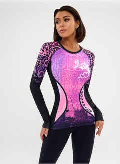 Rashguard Round Graffiti