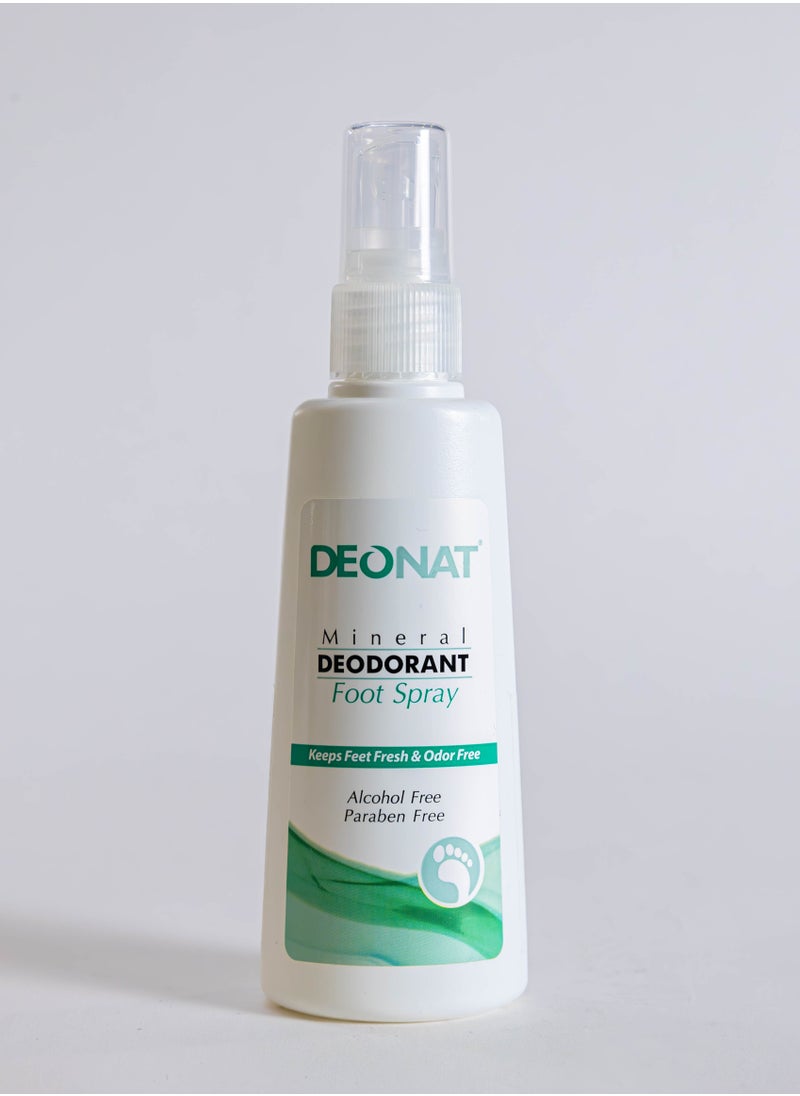 DEONAT - DEONAT Foot Spray - 100ml | Instant Refreshment and All-Day Odor Protection - Image 1