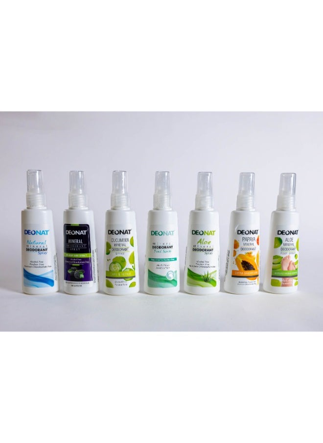 DEONAT - DEONAT Foot Spray - 100ml | Instant Refreshment and All-Day Odor Protection - Image 1