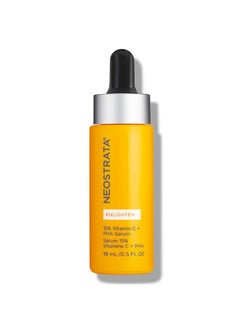 Neostrata NEOSTRATA 15% Vitamin C Face Serum, PHA + Green Tea Brightening Serum, 0.5 fl. oz.  - Image 1