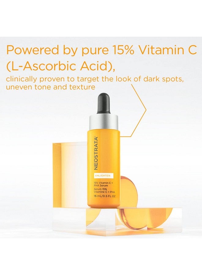NEOSTRATA 15% Vitamin C Face Serum, PHA + Green Tea Brightening Serum, 0.5 fl. oz. - Image 3
