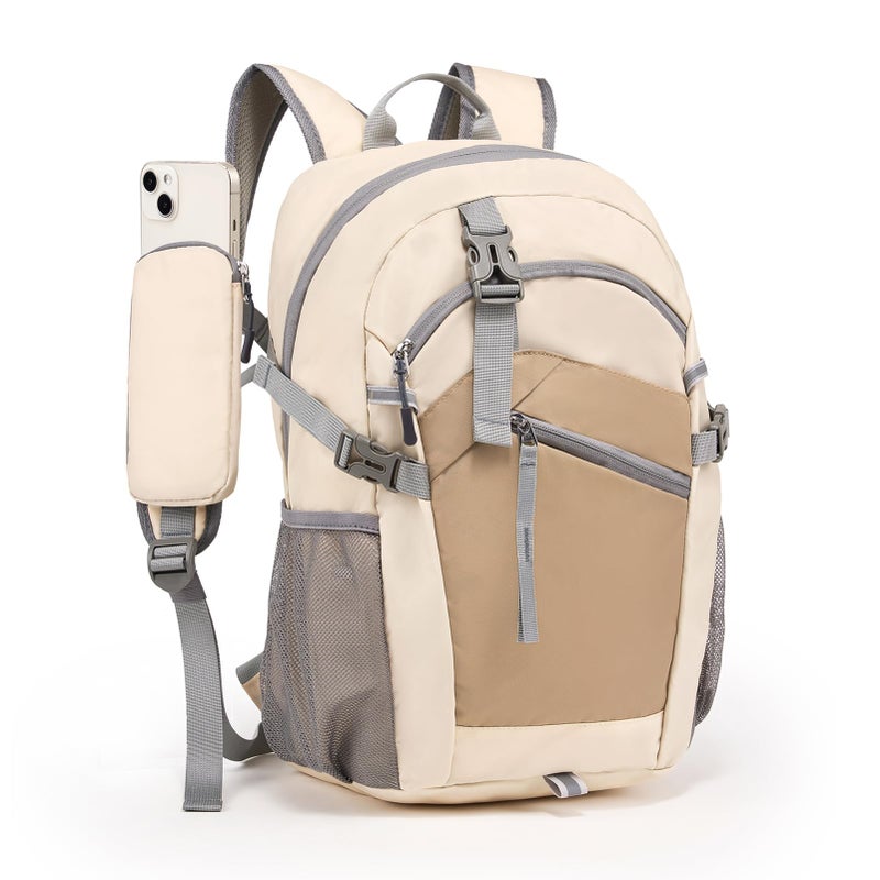 MELOLILA Hiking Backpack for Women Men 20l with Removable Phone Pocket Lightweight Small Travel Backpack Hiking Daypack for Women Men - Image 1